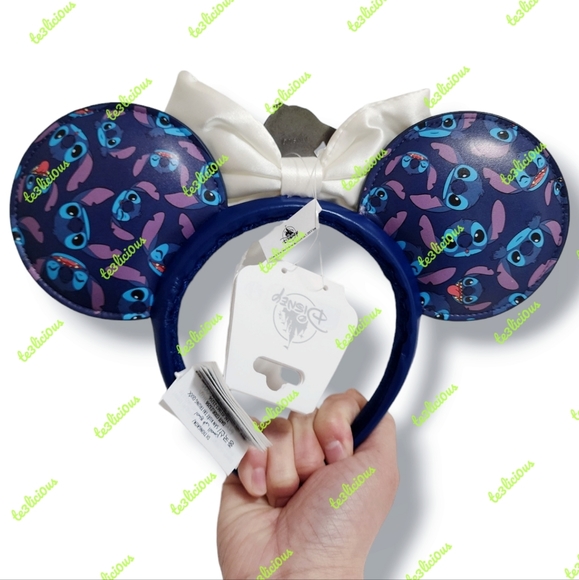 DISNEY PARKS STITCH EARS HEADBAND - Picture 5 of 5